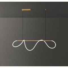 Светильник DZN-11272 БРОНЗА D1500/H1000/1/LED/./4000K белый матовый силикон FLEXI