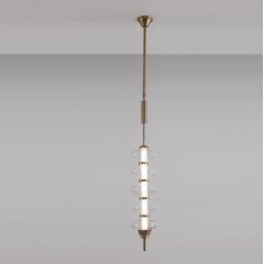 Светильник ElegantLight DZN-13247 БРОНЗА/ПРОЗРАЧНЫЙ