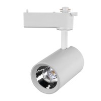 Светильник трековый 10 Вт 1 фаза GTR-10-1-IP20  белый 4000К, 65*105*145мм GNRL RSP (1/50) 