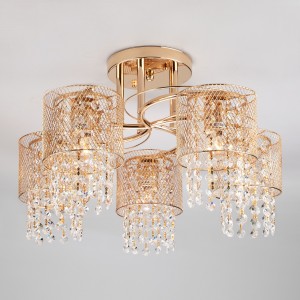 Светильник EUROSVET 30137/5 золото