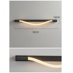 Светильник DZN-5278 ЧЕРНЫЙ D900*120/H60/1/LED/9W/2800K FLEXI