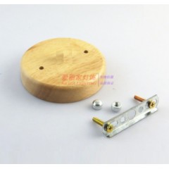 База 100мм/дерево - деревянная потолочная площадка для светильника (без центр отв), WOOD SPFR28099