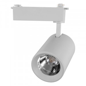 Светильник  трековый 40 Вт 1 фаза GTR-40-1-IP20-W  белый 4000К, 105*150*200мм GNRL RSP (1/16)