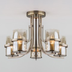 Светильник EUROSVET 60085/5 античная бронза