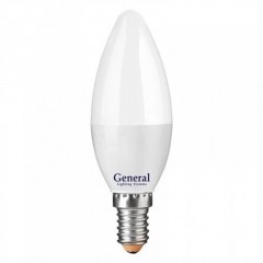Лампа Светодиодная General  GLDEN-CF-20-230-E14-2700 1/10/100