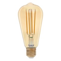 Лампа Филамент GLDEN-ST64S-8-230-E27-2700 Золотая GNRL RSP 5/20 Лампа Филамент GLDEN-ST64S-8-230-E27-2700 Золотая GNRL RSP 5/20