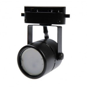 РАСПРОДАЖА Трековый светильник Luazon Lighting под лампу Gu5.3, круглый, корпус черный RSP 4742245 