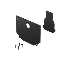 Заглушка торцевая черная внешняя 2 шт.+внутренняя 2 шт. для шинопровода Exility TRX034-SСH-422B