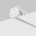 Шинопровод демпферный 2м Exility в натяжной потолок белый, TRX034D-422W