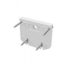 Торцевая заглушка для демпферного шинопровода Exility, белая 