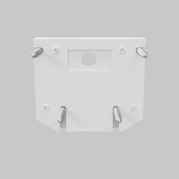 Торцевая заглушка для демпферного шинопровода Exility, белая 