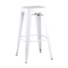 Стул барный TOLIX белый глянцевый