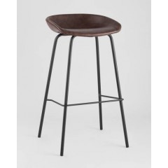 Стул барный Beetle Lite PU коричневый