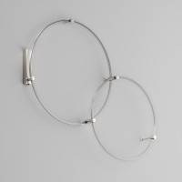 Шинопровод круглый 650мм Flarity платина