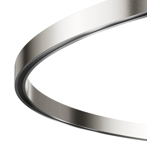 Шинопровод круглый 650мм Flarity платина