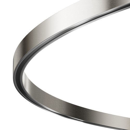 Шинопровод круглый 800мм Flarity платина