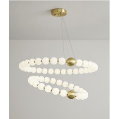 Светильник DZN-36283 БРОНЗА D620+820/H1200/2/LED/90W/4500K N-LACEE