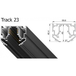 Трековая система LumFer Track 23 (48V) черный 3,0м