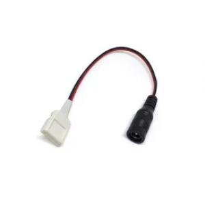 Коннектор (провод) для соединения светод лент 3528 с адаптером 2 контакта цвет белый 06614