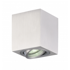 Светильник SFS HDL-5681-ALU ALU D90/H90/1/GU10/50W АЛЮМИНИЙ маленький RSP (1/20)