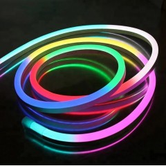 Гибкий неон RG-N5050-90P-12V-L C RGB IP65 ( 8*16мм, 21 Вт/м) 1/100 ПОД ЗАКАЗ