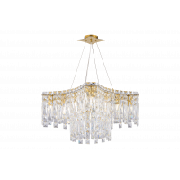 5638P/12A PLATING BRASS+CLEAR (1) Люстра NW RSP