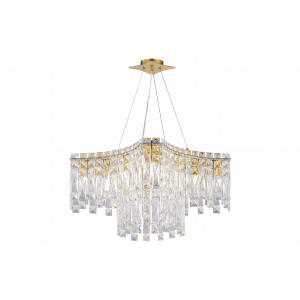 5638P/12A PLATING BRASS+CLEAR (1) Люстра NW RSP