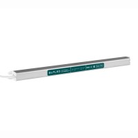 Блок питания интерьерный ELF, 24В, 48Вт, узкий,   металлический