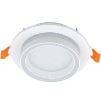 Встраиваемый светильник General GCL-GX53-H38 Вега Круглый Белый