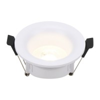 Встраиваемый светильник General GCL-MR16-R-WHITE Компакт Круглый Белый