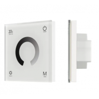 Панель SMART-P4-DIM-G-IN White (12-24V, 4x3A, Sens, 2.4G)