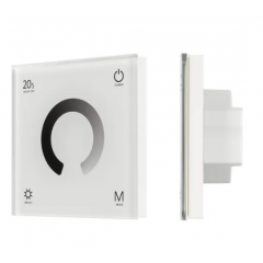 Панель SMART-P4-DIM-G-IN White (12-24V, 4x3A, Sens, 2.4G)