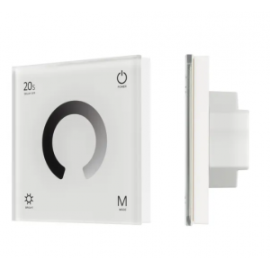 Панель SMART-P4-DIM-G-IN White (12-24V, 4x3A, Sens, 2.4G)