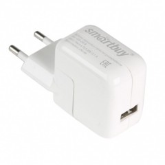 Сет.адаптер/зарядник/блок пит. Smattbuy 5V/2 1A,1USB SBP-9040/50 белое