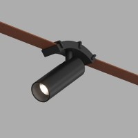 Поворотный свет-к для трека-ремня Belty, серия Spot, со светодиодом, D35*L126.5мм, 48V DC, 7W, RA90 