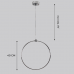 Светильник подвесной SPF-8663  CHROME/ХРОМ D400/H1500/1/LED/16W 22-08 HOOP1