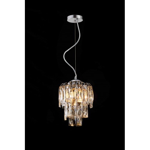 Подвесной светильник L10-ф200*H300 CHROME RSP SFS