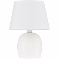 UML-B304 E14 WHITE Светильник настольный декоративный под лампу Е14, 40W. Механический выключатель. Белый. ТМ Uniel, шк 4690485198338