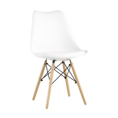 Стул Eames Soft белый (Стул Freames, белый)