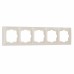 WERKEL Snabb basic WL03-Frame-05/ Рамка на 5 постов (слоновая кость, basic) a036634 W0052003