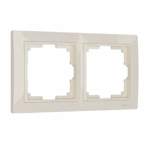 WERKEL Snabb basic WL03-Frame-02/ Рамка на 2 поста (слоновая кость, basic) a036631 W0022003