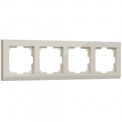WERKEL Stark WL04-Frame-04-ivory / Рамка на 4 поста (слоновая кость) a028944 W0041803