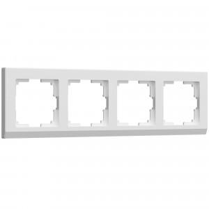 WERKEL Stark WL04-Frame-04-white / Рамка на 4 поста (белый) a028924 W0041801