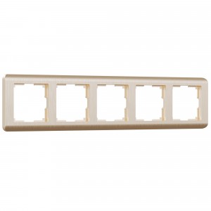 WERKEL Stream WL12-Frame-05/ Рамка на 5 постов  (шампань) a034615 W0052111