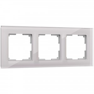 WERKEL Favorit WL01-Frame-03 / Рамка на 3 поста (дымчатый,стекло) a030787 W0031117