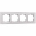 WERKEL Favorit WL01-Frame-04 / Рамка на 4 поста (дымчатый,стекло) a030788 W0041117