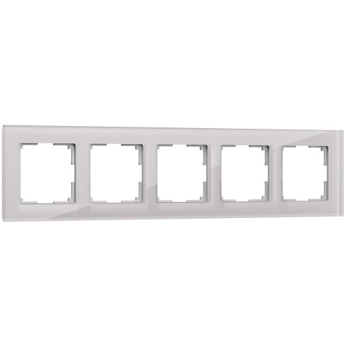 WERKEL Favorit WL01-Frame-05 / Рамка на 5 постов (дымчатый,стекло) a030789 W0051117