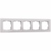 WERKEL Favorit WL01-Frame-05 / Рамка на 5 постов (дымчатый,стекло) a030789 W0051117