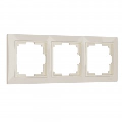 WERKEL Snabb basic WL03-Frame-03/ Рамка на 3 поста (слоновая кость, basic) a036632 W0032003
