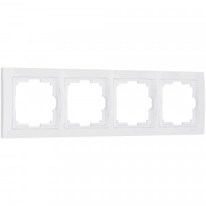 WERKEL Snabb basic WL03-Frame-04/ Рамка на 4 поста (белый, basic) a036628 W0042001